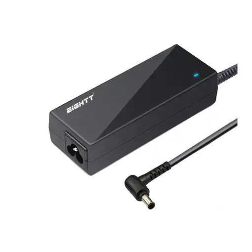 Eightt ESO90 adaptador e inversor de corriente Interior 90 W Negro