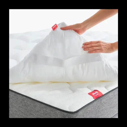 Topper Pikolin Home TP17125 (90x190 cm - Fibra Hueca - 100% Algodón)