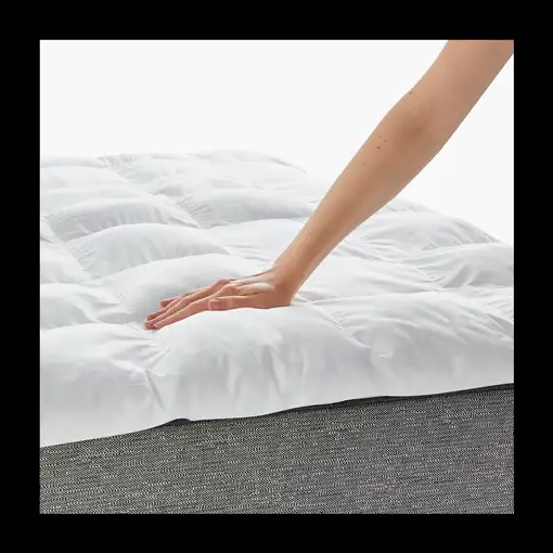 Topper Pikolin Home TP17125 (90x190 cm - Fibra Hueca - 100% Algodón)