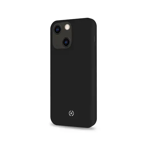 Celly Cromo funda para teléfono móvil 15,5 cm (6.1\) Negro