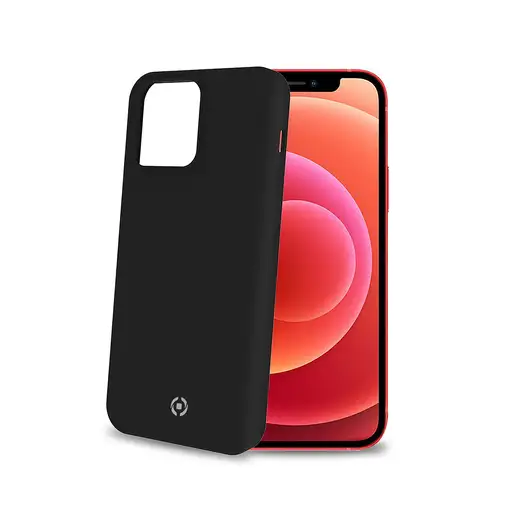 Celly Cromo funda para teléfono móvil 15,5 cm (6.1\) Negro