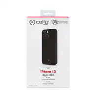 Celly Cromo funda para teléfono móvil 15,5 cm (6.1\) Negro
