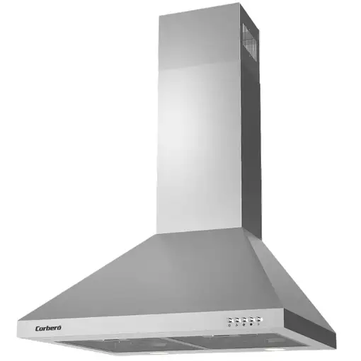 Corbero KURAMATHI660X campana De pared Acero inoxidable A 621,71 m³/h