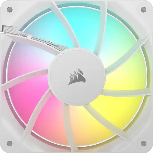 Corsair RS120 ARGB Carcasa del ordenador Ventilador 12 cm Blanco 1 pieza(s)