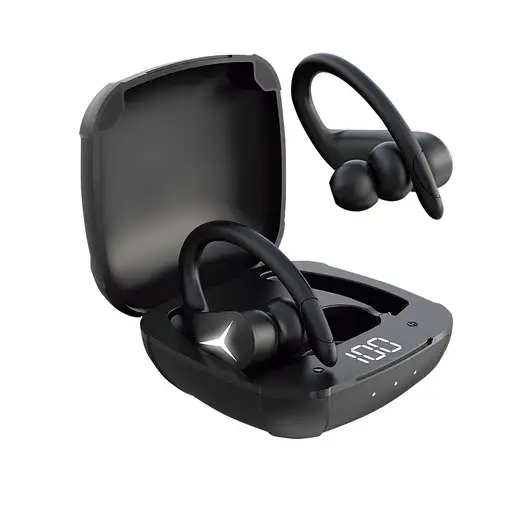 Ksix Auriculares inalámbricos Sport buds 2 , Bluetooth 5.1+EDR, Autonomía Hasta 20