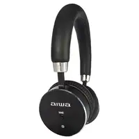 Aiwa HSTBTN-800BK Auriculares Inalámbrico y alámbrico Diadema Bluetooth Negro