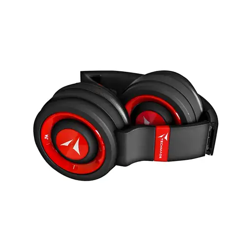Techmade TM-046-RD auricular y casco Auriculares Inalámbrico y alámbrico Diadema M