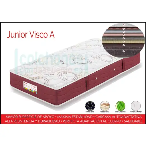 Colchón Flex Junior Visco A (90x180 cm)