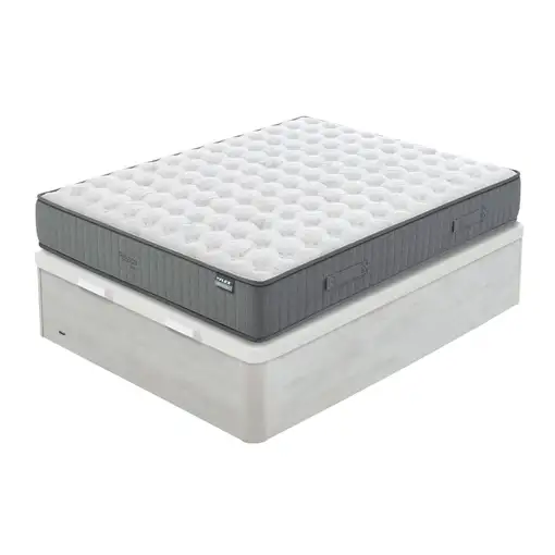 Pack Flex Colchón Palace Visco + Canapé Madera 25 (160x190 cm - Gris)