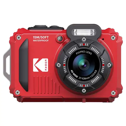 Kodak PIXPRO WPZ2 1/2.3\ Cámara compacta 16,76 MP BSI CMOS 4608 x 3456 Pixeles Roj