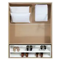 Pack Flex Colchón Nimbus + Canapé M25 Zapatero (180x200 cm - Natural)