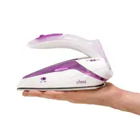 Ufesa PV0500 Plancha vapor-seco Suela de acero inoxidable 1100 W Púrpura, Blanco
