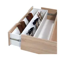 Pack Flex Garbí + Madera 25 Zapatero (180x200 cm - Blanco veta)