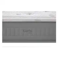 Pack Flex Garbí + Madera 25 Zapatero (180x200 cm - Blanco veta)