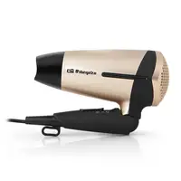 Orbegozo SE 1600 secador 1600 W Negro, Gris pardo
