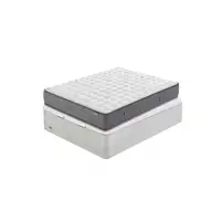 Pack Flex Colchón Palace + Canapé Madera 25 + Almohadas (180x200 cm - Blanco veta)