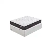 Pack Flex Nube + Canapé Madera 25 + Almohadas (180x190 cm - Blanco)