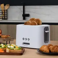 Cecotec 03188 tostadora 6 2 rebanada(s) 980 W Blanco