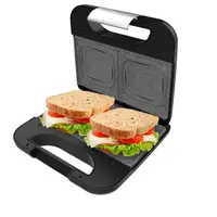 Cecotec 02953 sandwichera Negro, Acero inoxidable