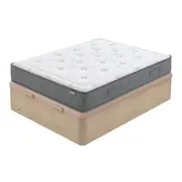 Pack Flex Colchón Garbí Visco + Canapé Madera 25 (180x190 cm - Blanco)