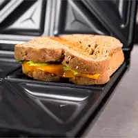 Cecotec 03111 sandwichera 1500 W Negro