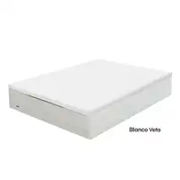 Pack Flex Colchón Habana + Canapé Madera 25 Zapatero (135x200 cm - Blanco)
