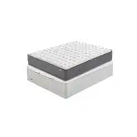 Pack Flex Nimbus + Canapé Madera 25 + Almohadas (150x190 cm - Blanco)
