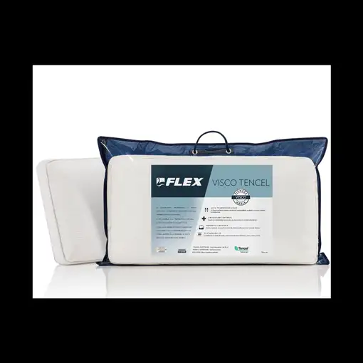 Almohada Flex Visco Tencel Viscoelástica (90 cm)