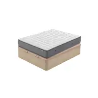 Pack Flex Colchón Palace + Canapé Madera 25 + Almohadas (135x190 cm - Natural)