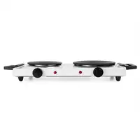 Orbegozo PE 2755 hobs Blanco Encimera 2 zona(s)