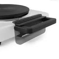 Orbegozo PE 2755 hobs Blanco Encimera 2 zona(s)