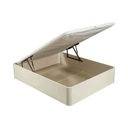 Canapé Abatible Pikolin Naturbox 2.0 Alta Capacidad (150x182 - Blanco)
