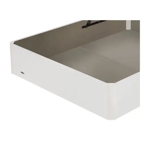 Canapé Abatible Flex Madera 25 Tejido Transpirable 3D (160x190 cm - Nogal)
