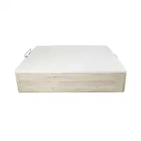 Canapé Abatible Pikolin Naturbox 2.0 Alta Capacidad (90x182 - Glaciar)