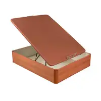Canapé Abatible Pikolin Naturbox 2.0 Alta Capacidad (160x200 - Cerezo)