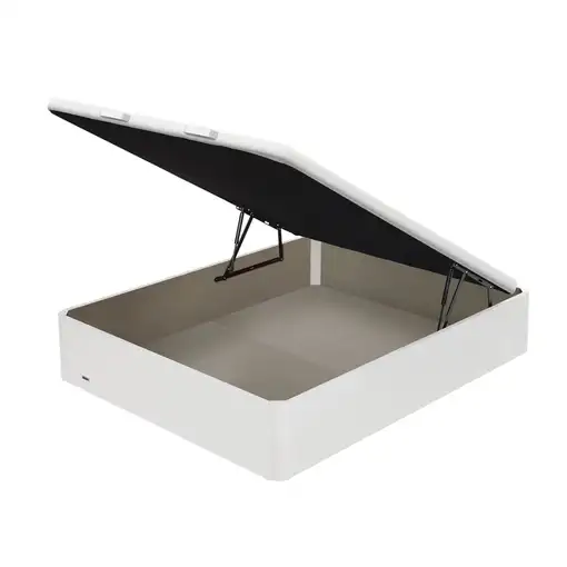 Canapé Abatible Flex Madera 25 Tejido Transpirable 3D (135x200 cm - Natural)