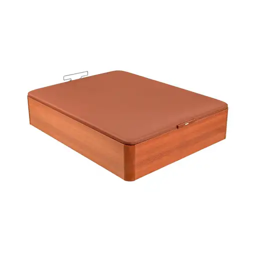 Canapé Abatible Pikolin Naturbox 2.0 Alta Capacidad (80x200 - Cerezo)