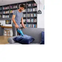 Black & Decker WDC215WA aspiradora de mano Azul, Titanio Sin bolsa
