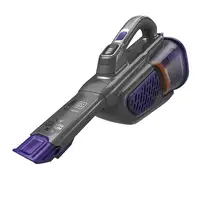 Black & Decker BHHV520BFP aspiradora de mano Negro, Violeta Sin bolsa