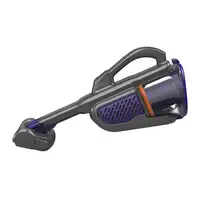Black & Decker BHHV520BFP aspiradora de mano Negro, Violeta Sin bolsa