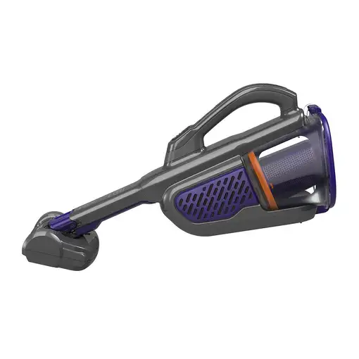 Black & Decker BHHV520BFP aspiradora de mano Negro, Violeta Sin bolsa