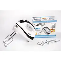 Adler AD 4205 Batidora de mano 300 W Negro, Blanco