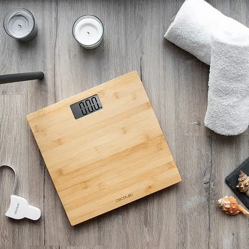 Cecotec Surface Precision 9300 Healthy Plaza Bamboo Báscula personal electrónica
