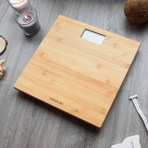 Cecotec Surface Precision 9300 Healthy Plaza Bamboo Báscula personal electrónica