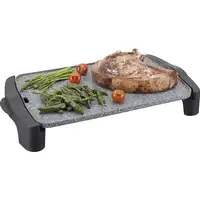 JATA GR558 plancha eléctrica Independiente 2500 W Negro, Gris