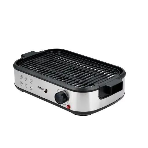 Parrilla eléctrica 1800W Extractor Humo, Antiadherente, Smokeless FGE1560 FAGOR
