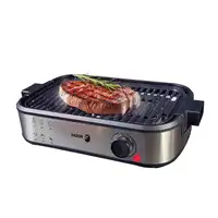 Parrilla eléctrica 1800W Extractor Humo, Antiadherente, Smokeless FGE1560 FAGOR
