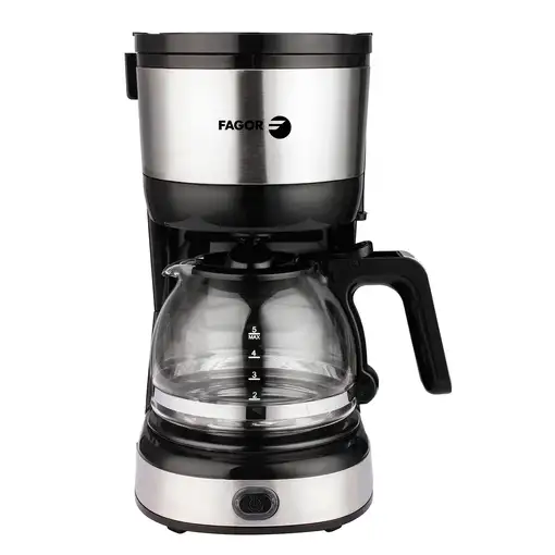 Cafetera de goteo 700W, jarra de vidrio 0,6L, Wakeup Must FGE02001 FAGOR