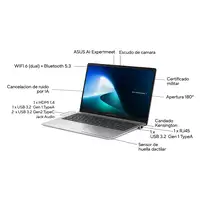 ASUS ExpertBook P1503CVA-S70402 - Ordenador Portátil 15.6\ Full HD (Intel Core i3-