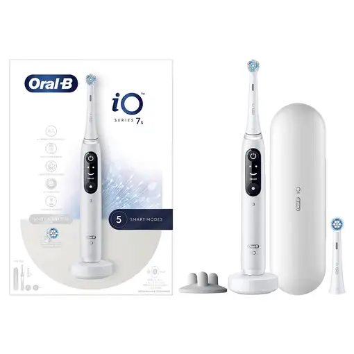 Oral-B iO 7S Adulto Cepillo de dientes oscilante Blanco